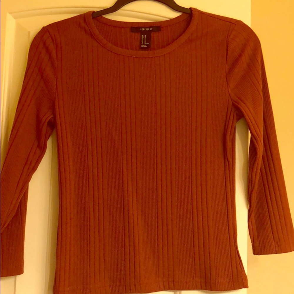 Forever 21 burnt orange top